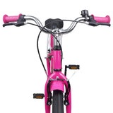 Kids Bike 18 Inches for 5-7 Years Old Pink 42009465