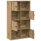 Bookcase Artisan Oak 60x24x101.5 cm Engineered Wood 860399