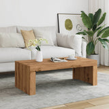 Coffee Table Artisan Oak 102x50x35 cm Engineered Wood 856683