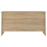 Coffee Table Sonoma Oak 102x55.5x52.5 cm Engineered Wood 809668
