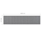 Carpet Runner Dark Grey 80x400 cm 326977