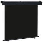 Balcony Side Awning 165x250 cm Black 48430