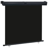 Balcony Side Awning 165x250 cm Black 48430