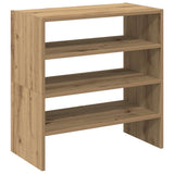 Shoe Racks 2 pcs Stackable Artisan Oak 60x30x30.5 cm 858874