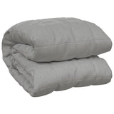 ZNTS Weighted Blanket Grey 120x180 cm 5 kg Fabric 350716