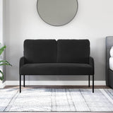 Sofas with Cushion 110cm Black Plywood 42023460