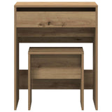 Dressing Table Artisan oak 60 x 40 x 75 cm Engineered wood 868871