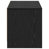TV Cabinet Set Black Oak 90 x 35 x 40 cm Engineered Wood 875233