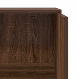 Reception Desk Brown Oak 55x50x103.5 cm Engineered Wood 859021