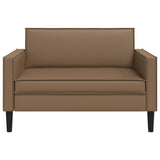 XXL Armchair Cappuccino Faux Leather 42043535