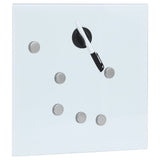 Key Box with Magnetic Board White 35x35x4 cm 322776