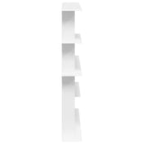 Wall Shelving Unit White 102 x 20 x 130 cm Engineered Wood 8012052