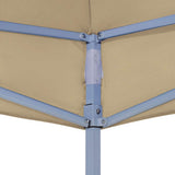 Party Tent Roof 6x3 m Beige 270 g/m 315327