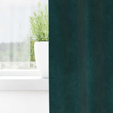 Blackout Curtains 2 pcs Dark Green 140 x 225 cm Velvet 4107215