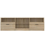 TV Cabinet Sonoma Oak 150x33.5x45 cm Engineered Wood 811460
