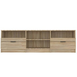 TV Cabinet Sonoma Oak 150x33.5x45 cm Engineered Wood 811460