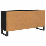 TV Cabinet Black Oak 103.5 x 30 x 50 cm Engineered Wood 881928