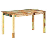 285930 Dining Table Solid Reclaimed Wood 140x70x76 cm