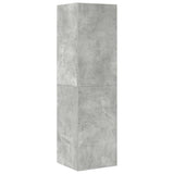 4 Piece TV Cabinet Set Concrete Grey Engineered Wood 3114633