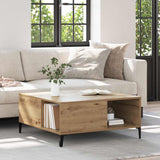 Coffee Table Artisan Oak 80 x 80 x 36.5 cm Engineered Wood 881184