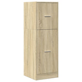 Apothecary Cabinet Sonoma Oak 40x41x118 cm Engineered Wood 855198