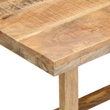 Desk 180x120x76 cm Solid Mango Wood 247905