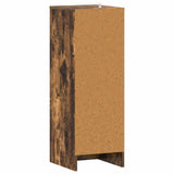 Shoe Cabinet Smoked Oak 32x35x92 cm Engineered Wood 816017