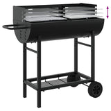 Charcoal grill 96.5 x 42.5 x 88.5 cm Black 42030068