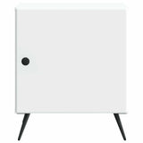 Bedside Cabinet 2 pcs White 43 x 34.5 x 50 cm Engineered Wood 895486