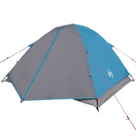 ZNTS Camping Tent Dome 3-Person Blue Waterproof 94410