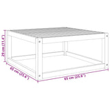 Garden Table 65x65x29 cm Solid Wood Acacia 4008157