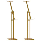 Trade Show Displays 2 pcs Gold 26.5 x 26.5 x 150 cm Steel 3407639