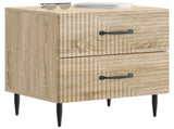 Bedside Cabinet Sonoma Oak 43 x 34.5 x 47.5 cm Engineered Wood 894759