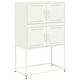 Sideboard White 68.5x38.5x107 cm Steel 846487