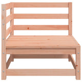 Garden Sofa Natural Wood Solid Douglas Fir wood 837905