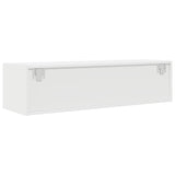 TV Cabinet White 100x31x25.5 cm Engineered Wood 861472