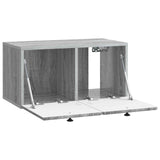 Wall-Mounted TV Cabinet Grey Sonoma 59.5 x 31 x 30 cm 899221