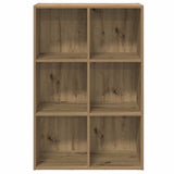 Book Cabinet/Sideboard Artisan Oak 66x30x98 cm Engineered Wood 855827