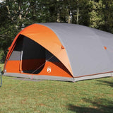 Tunnel tent Grey and Orange 500 x 348 x 200 cm Taffeta 42001171