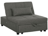 Four-In-One Single Sleeper Chair - Dark Grey T3398P344491