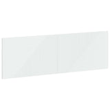 Wall-Mounted Headboard HAARLEM White Engineered Wood 896945