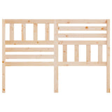 Bed Headboard Solid Pine Wood 146x4x100 cm Attractive Design 814144