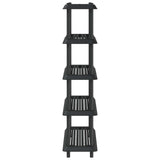 Shelving Unit 5-Tier 100 x 40 x 177 cm PP Anthracite 8011752