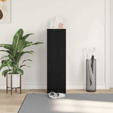 Shoe Cabinet Black Oak 29.5 x 35 x 101 cm Engineered Wood 862101