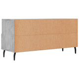 TV Cabinet Concrete Grey 102x36x50 cm Engineered Wood 829056