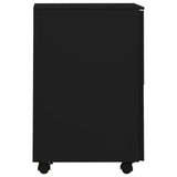 Mobile File Cabinet Black 39x45x67 cm Steel 335976