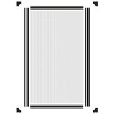 Magnetic Insect Screen for Windows Anthracite 80x140 cm 153848