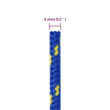Boat Rope Blue 5 mm 500 m Polypropylene 152442