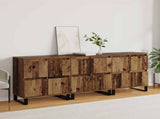 Sideboard 3 pcs Old Wood 60 x 35 x 70 cm 3394575