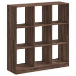 Bookcase Brown Oak 102x32x108 cm Engineered Wood 3307843